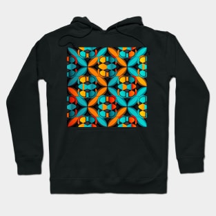 Psychedelic Abstract Retro Pattern Hoodie